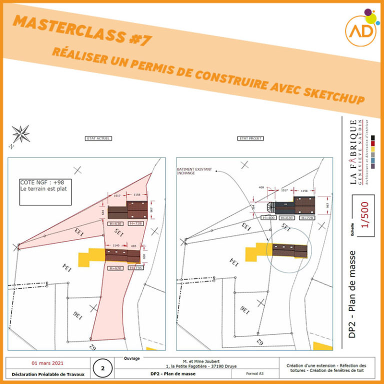 R Aliser Un Permis De Construire Avec Sketchup Jeudi D Cembre